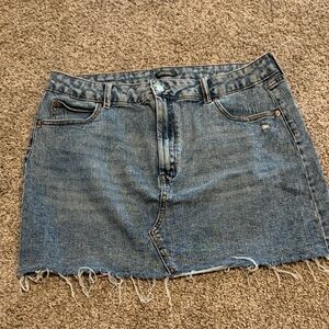Wild Fable Denim Mini Skirt